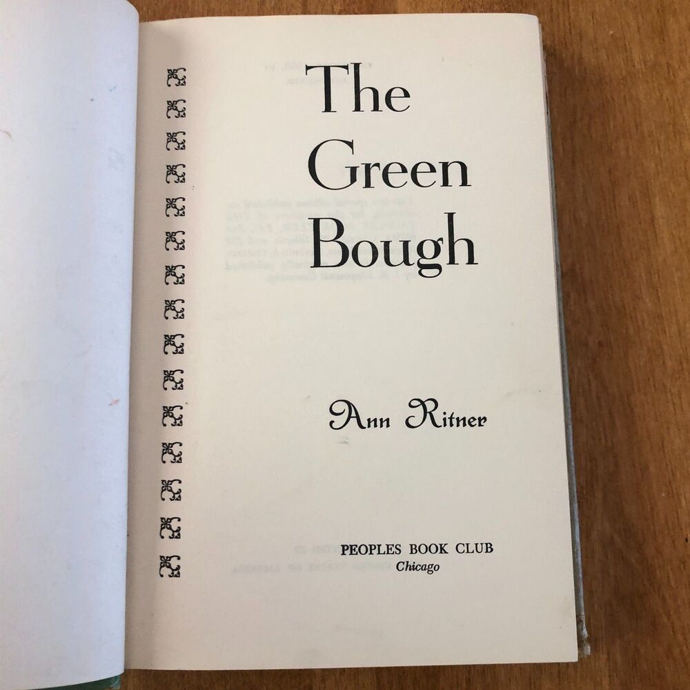 Ann Ritner Book Lot of 3 HC DJ Keepsake Green Bough Summer Brings Gifts Vintage - Picture 9 of 10